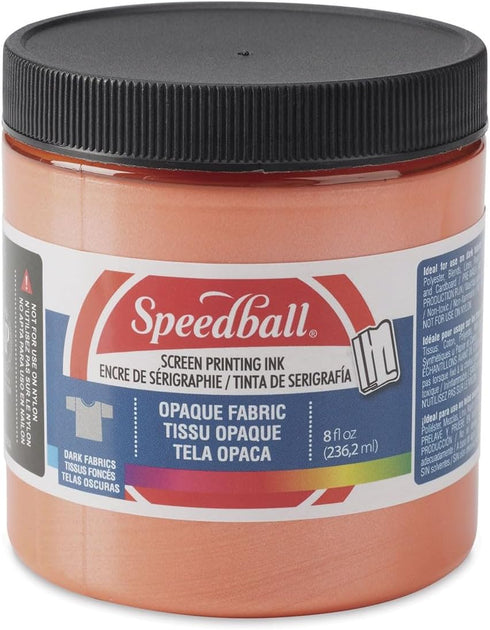 Speedball 004809 Opaque Fabric Screen Printing Ink, 8 fl. oz, Sherbet...