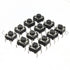 100Pcs 6x6x5 mm Miniature Micro Momentary Tactile Tact Touch Push Button Switch Quality Switch SPST Miniature/Mini/Micro/Small PCB...