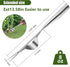 Garden Weeding Tool-Hand Weeder Tool- Leverage Base Design and V-Fork?One-Piece Stainless Steel Design for Greater Strength, Easy Weed Removal and...
