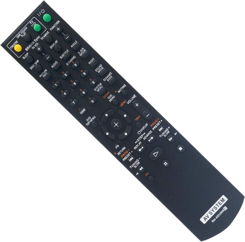 RM-ADU008 Replaced Remote Control fit for Sony DVD Home Theater Systems DAVDZ570 DAVDZ370 DAVDZ270 HCDDZ270 SSTS80...