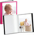 CRANBURY Small Photo Album 5x7 (Pink), 2-Pack Plastic Photo Book, 24 Pockets Show 48 Pictures, Mini Picture Binder with Customizable Album Cover, ...