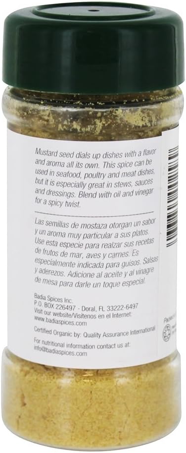 Organic Mustard Powder – 2 oz...