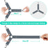 Bed Sheet Straps, Easy to Install Sheet Straps, Fitted Sheet Clips, Adjustable Sheet Fasteners, Say Goodbye to The Messy Sheets (Gray-4 Pcs)...