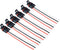 Pulse Power Plug Connector Pigtail Compatible with 18-24 Polaris Ranger XP 1000/RZR RS1 Pro General Pulse Bar Power Harness Connector 6 Pack White...