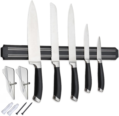 ? Magnetic Knife Holder,15 Inch Magnetic Knife Storage Strip,Knife Bar Block Magnet,Kitchen Utensil Holder,Tool Holder,Multipurpose Magnetic Knife...