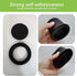 Patio Table Umbrella Hole Rings, 4 Pcs Silicone Patio Table Umbrella Hole Ring, and Cap Set, Umbrella Cone Wedge Plug for 2 to 2.5 Inch Patio Tabl...