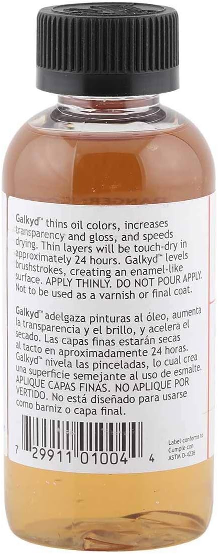 Gamblin Galkyd Painting Medium 4 oz Bottle...