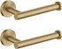 Toilet Paper Holder SUS304 Stainless Steel Round Size Brushed Gold 2 Pack...