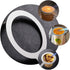 2 Pcs Milk Tea Baking Rings Tea Cup Gasket Coffee Mug Metal Baking Ring Tea Cup Accessories Baking Cup Rim Covers Milk Cup Ring Handheld Stainless...