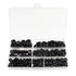 260 Pcs Rubber Grommet Kit Set of 7 Sizes, Firewall Hole Plug Ring Rubber Gasket for Plumbing, Hardware Repair, Automotive, Wiring, Plug and Cable...