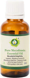 Macadamia Essential Oil | Macadamia Integrifolia | for Hair | for Face | for Skin | Pure Macadamia Oil | 100% Pure Natural | Steam Distilled | The...