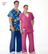Simplicity Easy To Sew Men and Women's Scrubs Sewing Pattern, Sizes XL-XXXL....