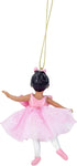 Kurt S. Adler African American Little Ballerina Christmas Tree Ornament,Resin, C8751 New...