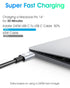 240W Type C to Type C Fast Charging Cable (2pack-3.3+6.6ft) - USB C Cable for iPhone, MacBook Pro, iPad Pro, Samsung - C to C Cable for Quick Char...