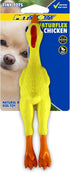 PetSport Naturflex Tiny Tots Small Chicken Latex Dog Chew Toy | All-Natural Soft, Squeaky, Non-Toxic Rubber Chew Toy | Safe for Indoor Play | 6"...