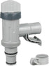 Plunger Valve with Holder for Intex above Ground Pool Hose - Replacement Parts Compatible with Pool Filter Pump (1 Pack)...