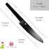 Seki Japan Via Kitchen Japanese Chef Kitchen Knife, Molybdenum Steel Gyuto Knife, TPR & ABS Handle, 185 mm (7.2 in)...