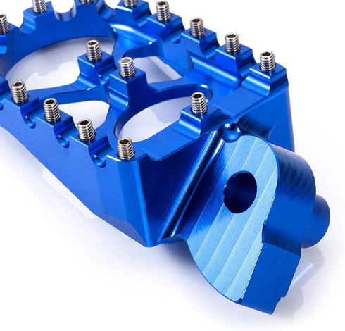 CNC Wide Foot Pegs MX for YZ85 2002-2019, YZ125 1997-2017, YZ250 1998-2019, YZ250F 2001-2019, YZ426F 2000-2002, YZ450F YZ125X YZ250X YZ250FX YZ450...