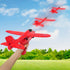 Boy Toys 2 Pack Airplane Launcher Toys, 2 Flight Modes Outdoor Throwing Foam Glider with Catapult Plane Gun Birthday Gift for 5+ Years Old Kid...