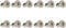12pcs Bottom Cover Screws for Dell XPS 13 9350 9360 XPS 15 9550 9560 9570 M5510 (Silver)...