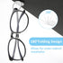 6pcs Adhesive Eyeglasses Holder,180°Folding design,Sunglasses Holder Wall,Eyeglass Holder for Protective Eyewear,Sunglasses Organizer Wall Desk Ca...