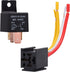 EHDIS 4-Pin Relay With Harness - Car Truck Motor Heavy Duty 80A 12V On/Off Normally Open SPST Socket Plug 4 Wire Automotive Model JD2912-1H-12VDC ...