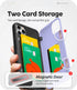GOOSPERY Magnetic Door Bumper Compatible with iPhone 11 Pro Max, Wallet Case with Card Holder, Easy Magnetic Door Closure Protective Dual Layer Bu...