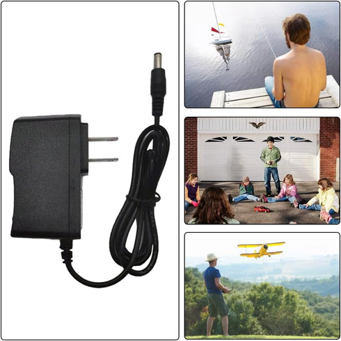 4.2V 2A Power Supply Adapter AC to DC 5.5mmx2.5mm 3.5mmx1.35mm Wall Charger Replacement 4ft Power Cord Input 100-240V 50-60Hz Output 9 Volt 1.5 Am...