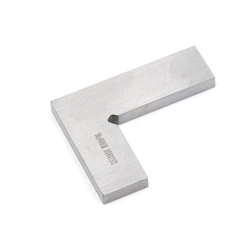 T Tulead Machinist Square Precision Square Carbon Steel Solid Machinist Square Woodworking Square 50x40mm/2"x1.57"...