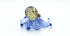 Octopus Tiny Micro Figurines Hand Blown Color Glass Art Animals Collectible Gift Home Decor (Marble Blue)...