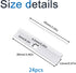 24pcs Vertical Blind Repair Vane Savers, Plastics Vertical Blind Repair Tabs, Vertical Blind Repair Clips for Vertical Blinds Replacement Slats, W...