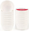 Standard White Cupcake Liners for Baking 200 Counts - Caperci Greaseproof Muffin Baking Cups for Wedding Birthday Party Baby Shower Festivals (Whi...