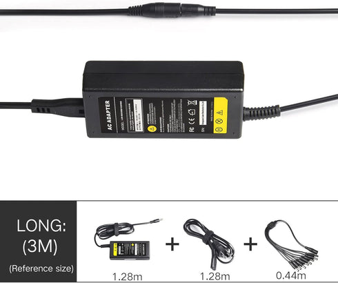 8-Way CCTV Camera Power Splitter-Security Camera Power Adapter-LED Driver Lighting Transformer DC Converter-Flexible LED Tape Strip Light AC DC Po...