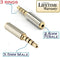 3.5mm Male to 2.5mm Female Headphone Audio Adapter Jack Stereo or Mono for Apple iPhone 6/6S/6 Plus/5S/5C/5 iPad, Samsung Galaxy S6/S5/S4/S3, Note...