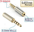 3.5mm Male to 2.5mm Female Headphone Audio Adapter Jack Stereo or Mono for Apple iPhone 6/6S/6 Plus/5S/5C/5 iPad, Samsung Galaxy S6/S5/S4/S3, Note...