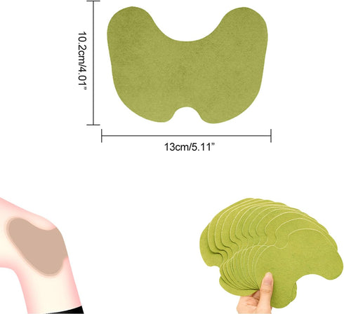 Wellness Knee Patches, 50 Pcs Natural Knee Relief Patch, Herbal Wormwood Warming Extract Sticker for Knee, Back (50)...