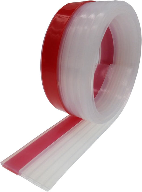 Door Sweep, Door Draft Stopper, Weather Stripping No Tools Requried 2" Width x 39" Length Easy Cut to Size...
