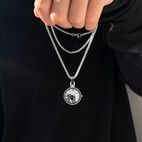30Pcs Vintage Alloy Magic Clocks Charms Watch Pendant for DIY Keychain Earring Necklace Bracelet Steampunk Jewelry Making Supplies...