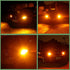 7443 Turn Signal Bulbs Amber Yellow 2023 B1 Series Turn Signal Light 7440 7443NA T20 LED Bulbs Super Bright with Projector Replacement for Car, Tr...