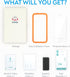 MANTO 2 Pack Screen Protector for iPhone SE 3 (2022), iPhone SE 2020, iPhone 8, iPhone 7, iPhone 6S/6 Full Coverage Tempered Glass Screen Protecto...