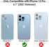 LOHASIC for iPhone 13 Pro Case, Premium Leather Slim Luxury PU Soft Flexible Bumper Rugged Non-Slip Grip Shockproof Protective Cover Men Women Pho...