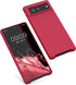 kwmobile Case Compatible with Google Pixel 6 Case - TPU Silicone Phone Cover with Soft Finish - Sweet Cherry...