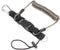 Scuba Diving Coil Lanyard – 316 Stainless Steel, Spring Coiled, Quick Release Buckle for Secure Camera & Gear Attachment(black)...