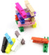 (Pack of 128) Mini Wooden Colored clothespins,16 coloers Each 8pcs...