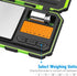 AMIR Mini Digital Weighing Scale, 100g-0.01g Pocket Scale with 50g Calibration Weight, Tare & Auto Off Function, Green (Battery Included)...