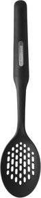 Farberware Professional Soft Handled Slotted Straining Spoon with Perforations Heavy-Duty Heat Resistant Nylon Safe for Non-stick Cookware, 13-Inc...