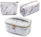 MAGEFY 3Pcs Makeup Bags Portable Travel Cosmetic Bag Waterproof Organizer Multifunction Case with Gold Zipper Marble Toiletry Bags for Women......