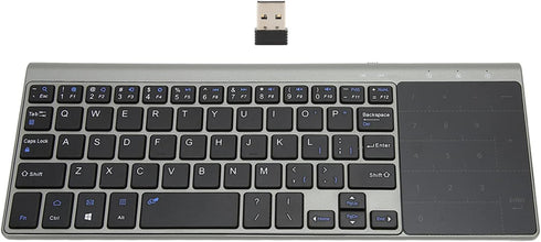 Zyyini Keyboard Touchpad, 2 in 1 Portable Keyboard with Touchpad Numeric Keypad,QWERTY Layout Keyboard, for Notebooks, Computers...