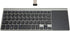 Zyyini Keyboard Touchpad, 2 in 1 Portable Keyboard with Touchpad Numeric Keypad,QWERTY Layout Keyboard, for Notebooks, Computers...