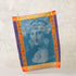 Garnier Thiebaut Mona Lisa Bleu (Mona Lisa Blue) French Kitchen Towel 22"x30", Cotton, Jacquard...